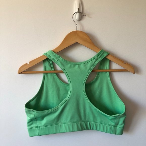 Nike Pro Green Sports Bra Sz L - Picture 3 of 4